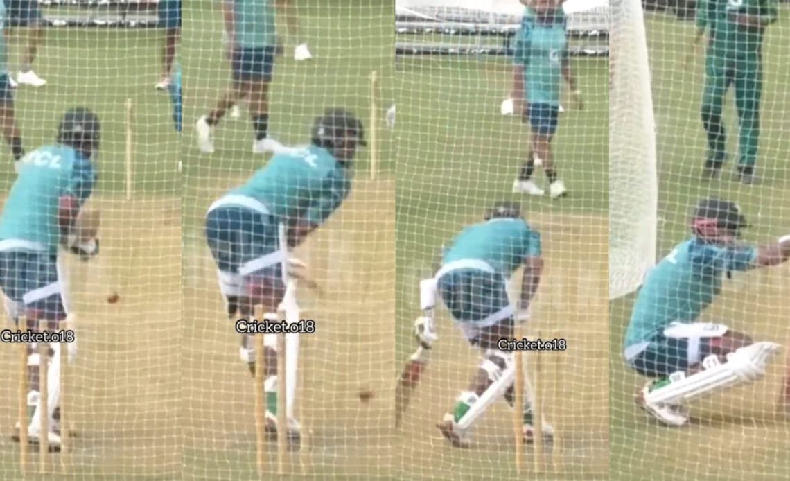 Babar Azam bowled by Khurram Shehzad