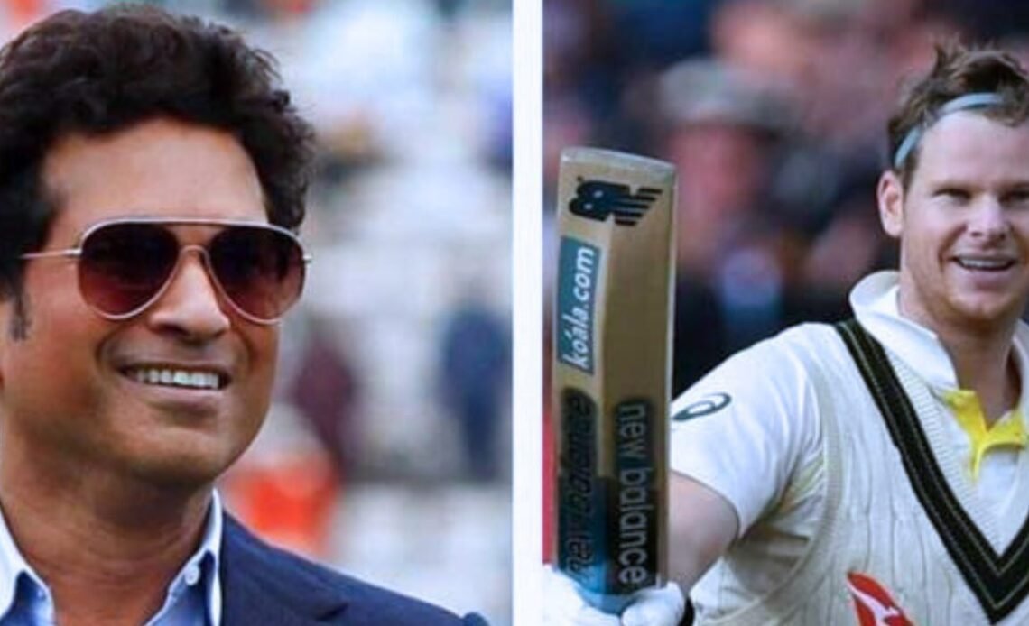 Steve Smith and Sachin Tendulkar