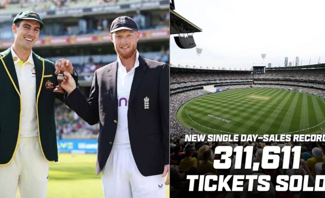 Ashes 2025-26 Record Ticket Sales
