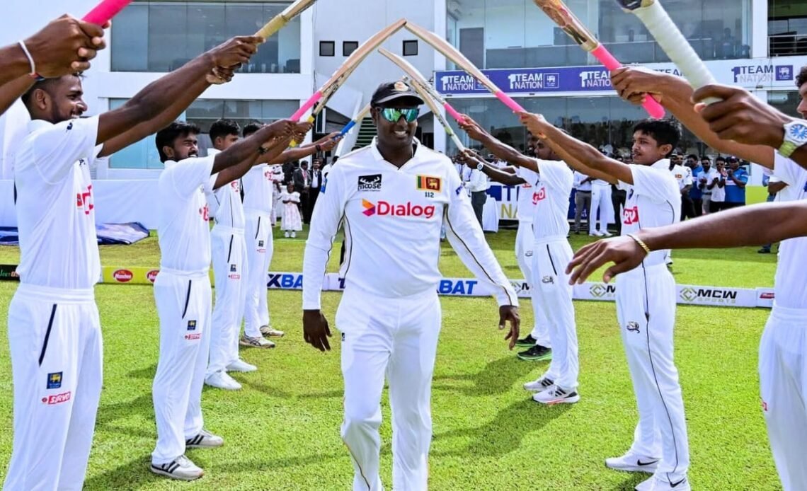 Angelo Mathews Test Retirement