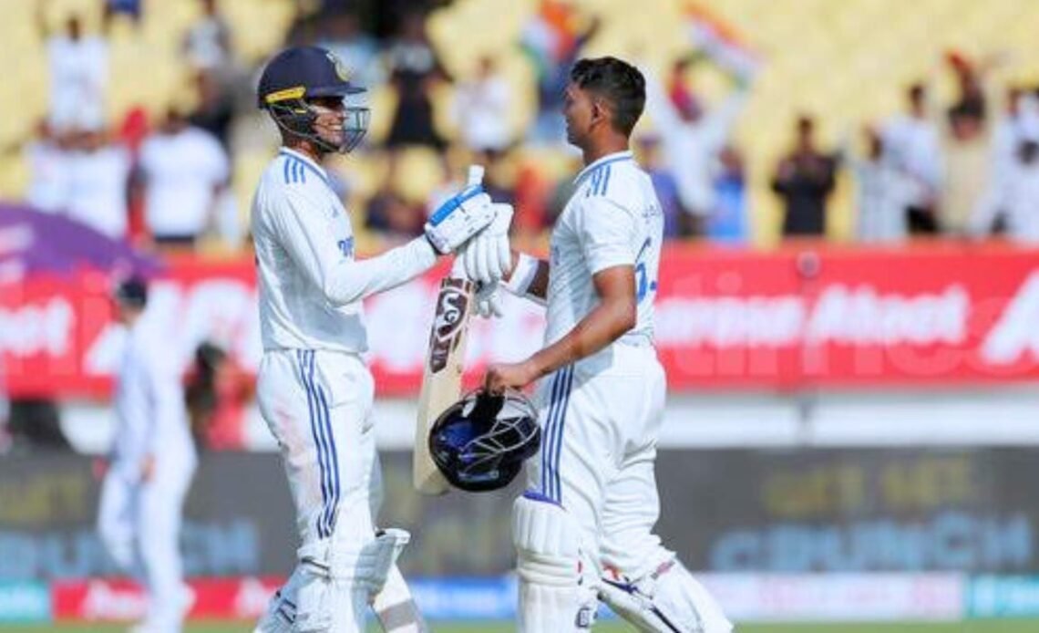 Gill and Jaiswal century against England