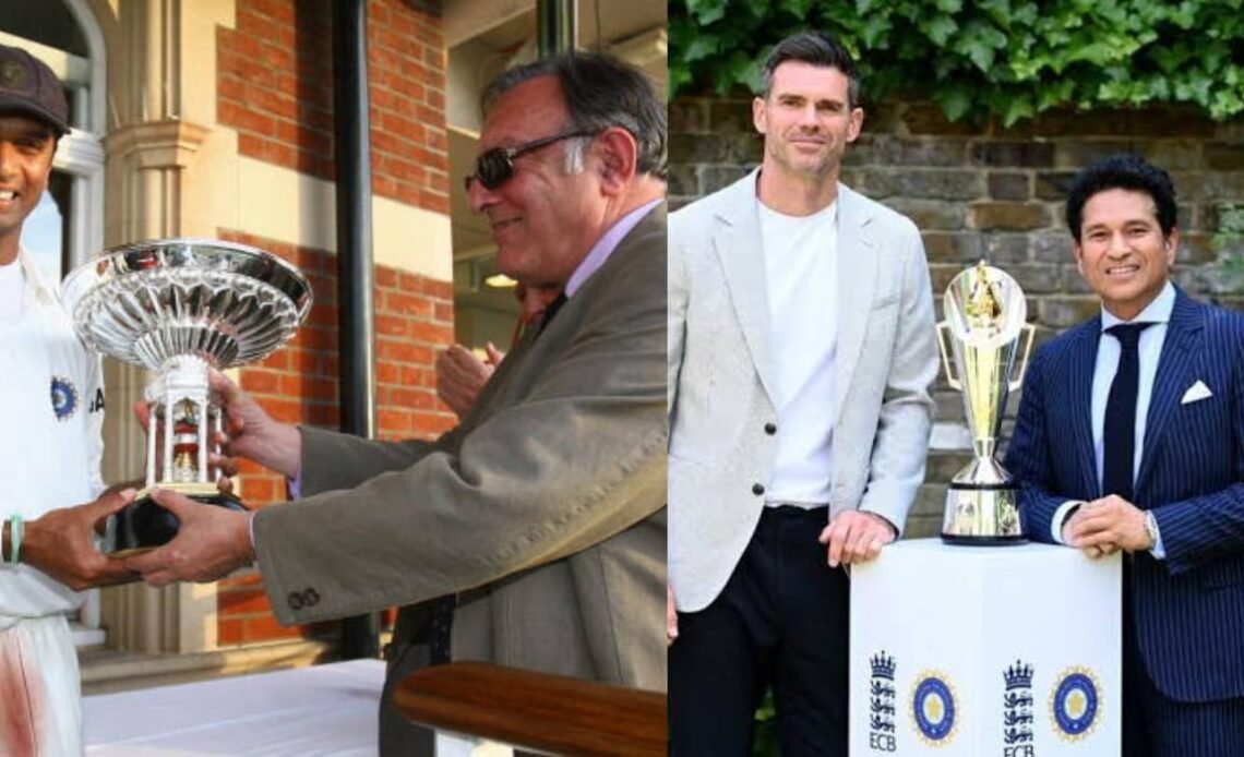 Pataudi Trophy to Tendulkar Anderson Trophy