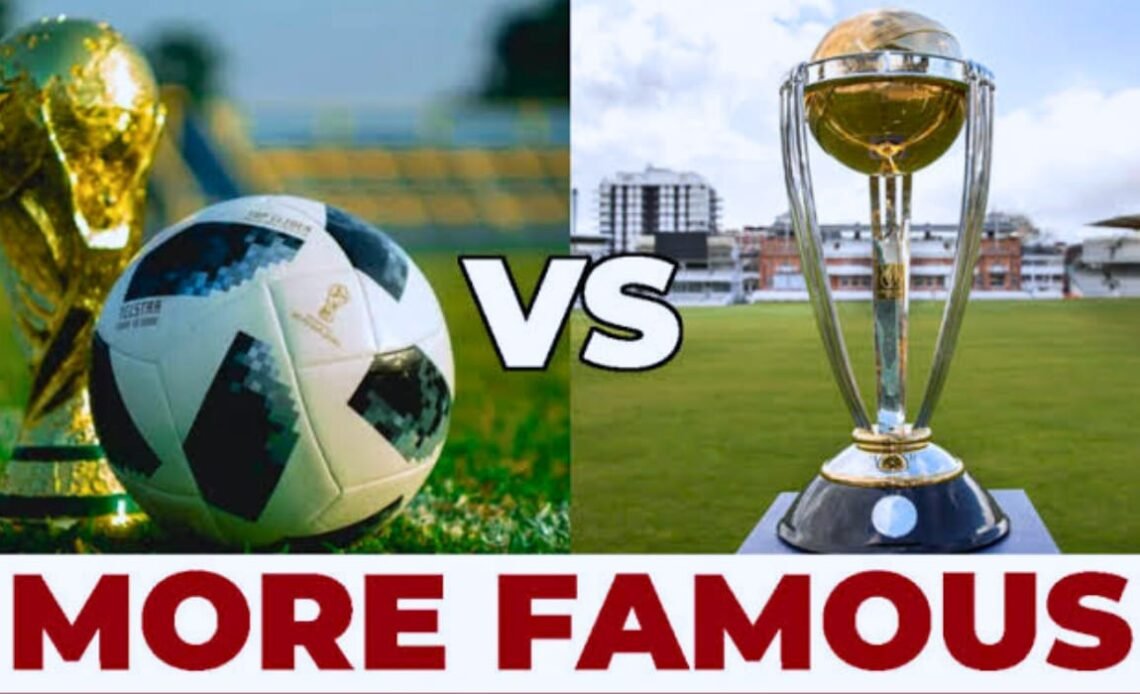 Cricket Global Recognition vs Football and other sports