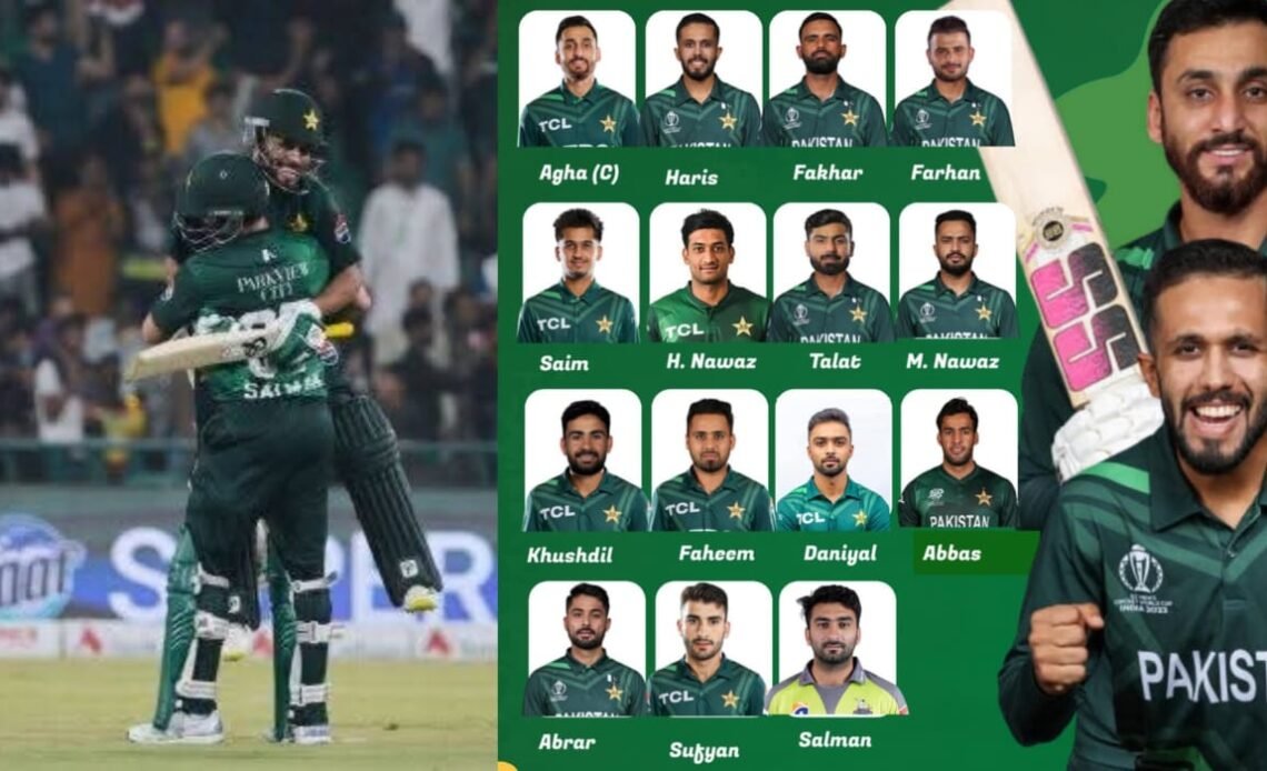Pakistan's T20 Squad for Bangladesh Series Announced by PCB