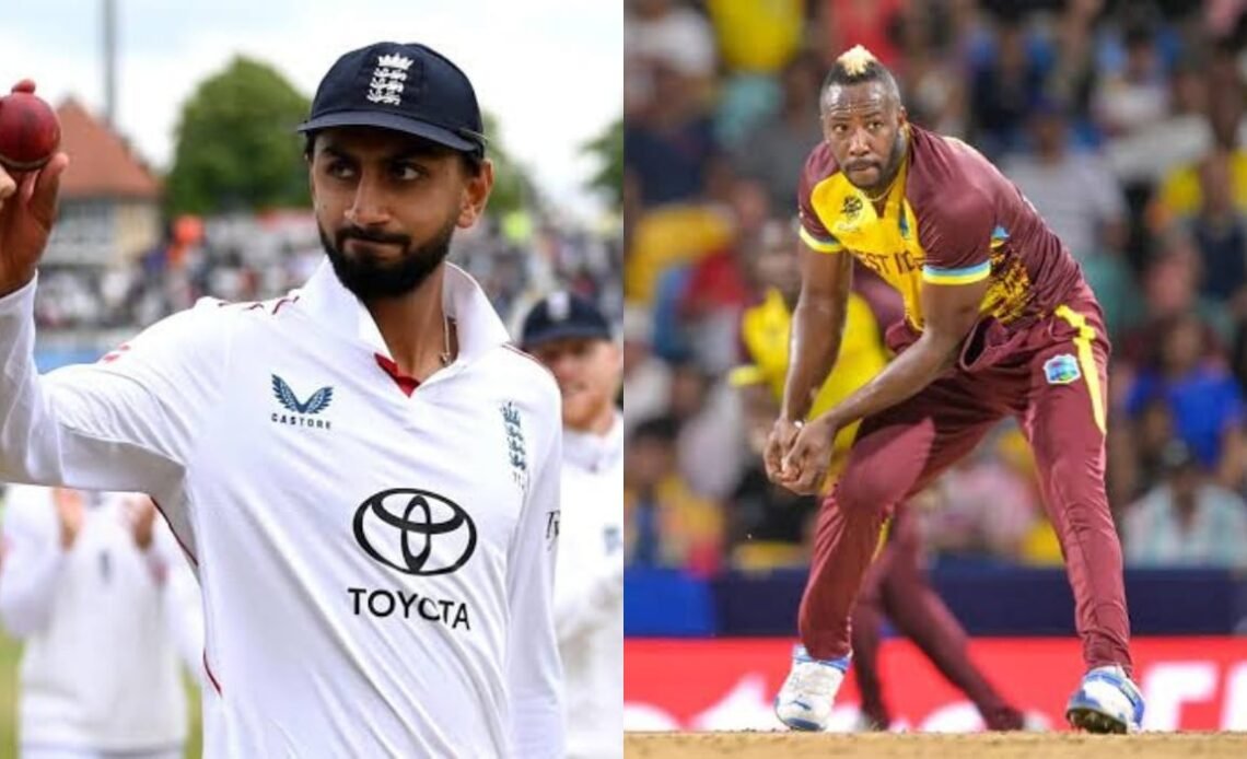 Shoaib Bashir Ruled Out, Russell Retires After 2 T20s