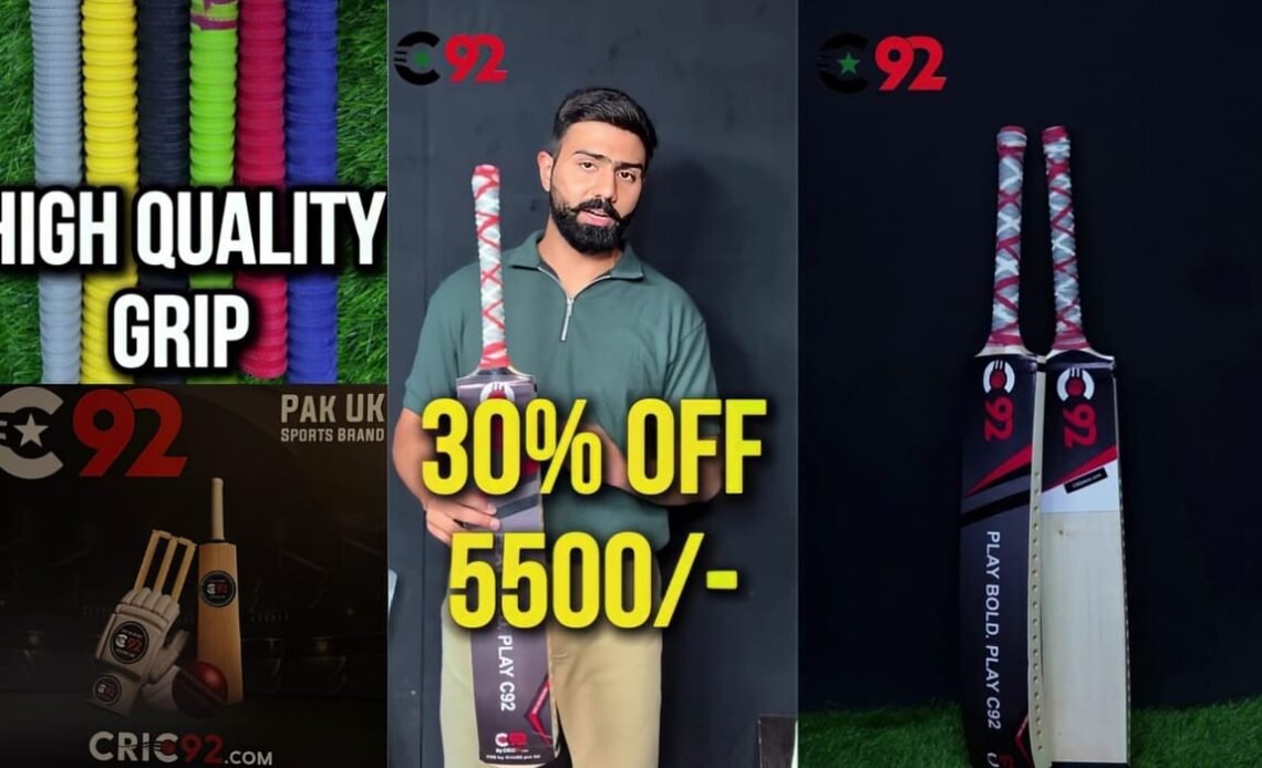 C92 Tape Ball Bats Launched – Get 30% Off Today!