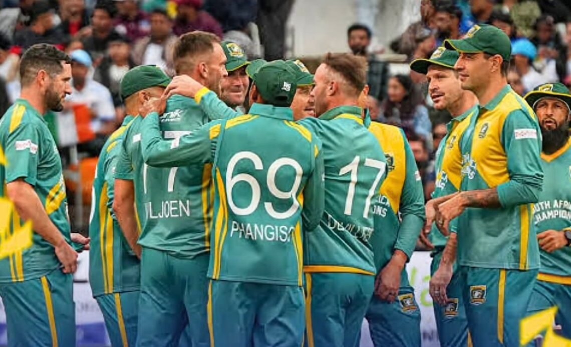 South Africa Edge Australia on Final Ball to Reach WCL Final