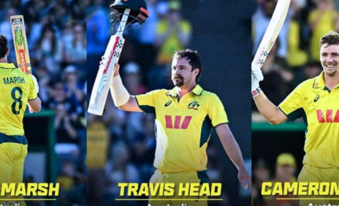 Australia’s Top Order Batting Fireworks in 3rd odi